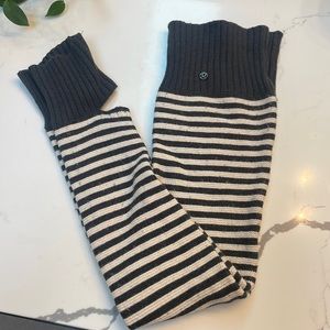 lululemon thigh high leg warmers